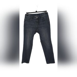 J. Jill Dark Blue Slim Ankle Jeans